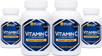 Vitamin C with Zink glycinate 4-pack