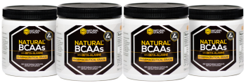 Natural BCAAs with Beta-Alanine 4-pack